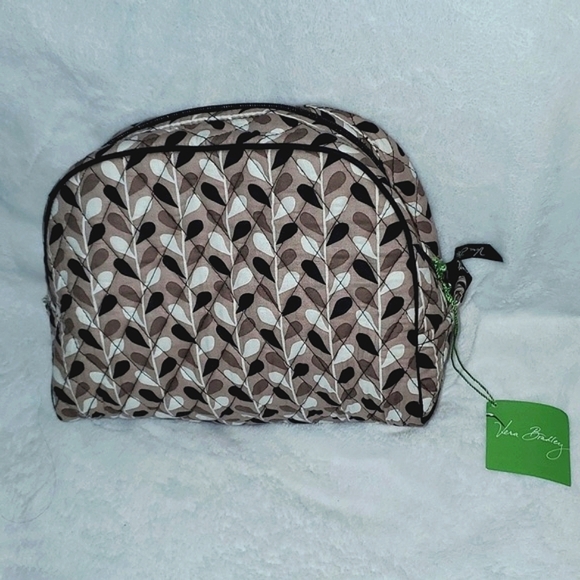 NWT Vera Bradley Zip Cosmetic Bundle Key West Vines - Picture 5 of 16